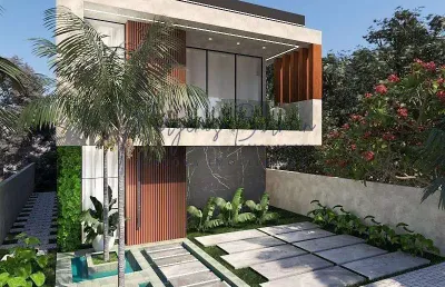 Casa em condomínio para venda em camaçari, vila de abrantes (abrantes), 4 dormitórios, 4 suítes, 5 banheiros, 2 vagas