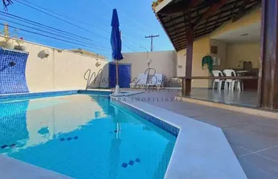 Casa em condomínio para locação em lauro de freitas, vilas do atlântico, 3 dormitórios, 1 suíte, 2 banheiros, 2 vagas