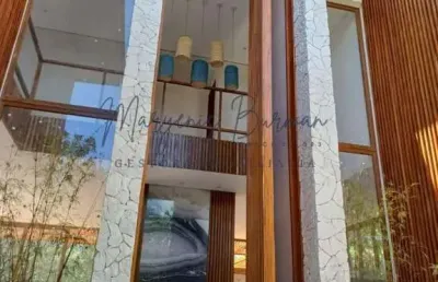Casa em condomínio para venda em mata de são joão, praia do forte, 5 dormitórios, 5 suítes, 6 banheiros, 4 vagas