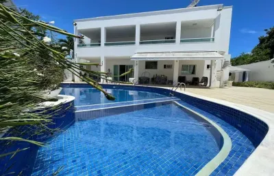 Casa para venda em lauro de freitas, vilas do atlântico, 5 dormitórios, 4 suítes, 7 banheiros, 4 vagas