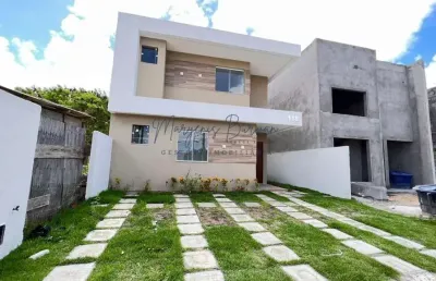 Casa em condomínio para venda em camaçari, boa união (abrantes), 4 dormitórios, 1 suíte, 3 banheiros, 2 vagas