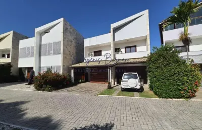 Casa em condomínio para venda em lauro de freitas, buraquinho, 3 dormitórios, 3 suítes, 5 banheiros