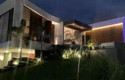 Casa em condomínio para venda em camaçari, alphaville (abrantes), 4 dormitórios, 4 suítes, 6 banheiros, 5 vagas