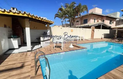 Casa em condomínio para venda em lauro de freitas, vilas do atlântico, 5 dormitórios, 3 suítes, 5 banheiros, 5 vagas