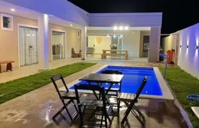 Casa em condomínio para venda em camaçari, barra do jacuípe, 4 dormitórios, 4 suítes, 6 banheiros, 6 vagas