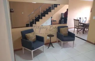 Cobertura para venda em lauro de freitas, centro, 3 dormitórios, 3 suítes, 4 banheiros, 3 vagas