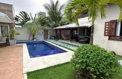 Casa para venda em lauro de freitas, vilas do atlântico, 4 dormitórios, 4 suítes, 6 banheiros, 2 vagas