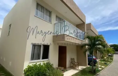 Casa em condomínio para venda em lauro de freitas, buraquinho, 3 dormitórios, 1 suíte, 3 banheiros, 2 vagas