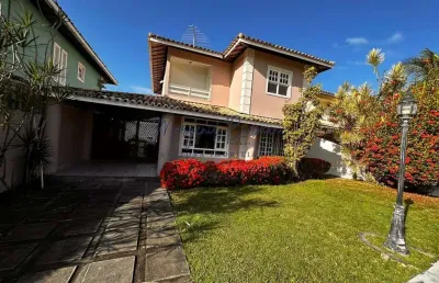 Casa em condomínio para venda em lauro de freitas, pitangueiras, 4 dormitórios, 3 suítes, 4 banheiros, 2 vagas