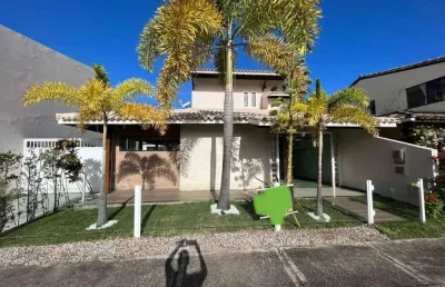 Casa em condomínio para venda em lauro de freitas, jockey clube, 4 dormitórios, 3 suítes, 4 banheiros, 2 vagas