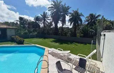 Casa para venda em lauro de freitas, vilas do atlântico, 5 dormitórios, 3 suítes, 6 banheiros, 4 vagas