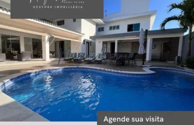 Casa em condomínio para venda em lauro de freitas, buraquinho, 4 dormitórios, 3 suítes, 6 banheiros, 4 vagas
