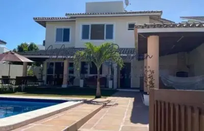 Casa em condomínio para venda em lauro de freitas, portão, 3 dormitórios, 1 suíte, 4 banheiros, 2 vagas