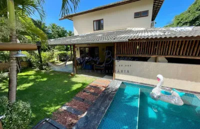Casa em condomínio para venda em mata de são joão, praia do forte, 7 dormitórios, 7 suítes, 8 banheiros, 2 vagas