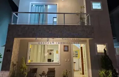 Casa em condomínio para venda em lauro de freitas, buraquinho, 3 dormitórios, 1 suíte, 3 banheiros, 1 vaga