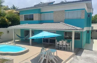 Casa para venda em lauro de freitas, vilas do atlântico, 5 dormitórios, 2 suítes, 5 banheiros, 3 vagas
