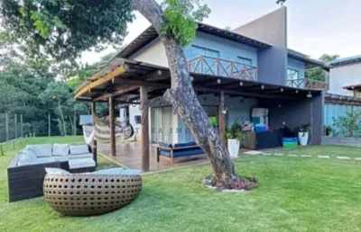 Casa em condomínio para venda em mata de são joão, praia do forte, 5 dormitórios, 2 suítes, 4 banheiros, 4 vagas