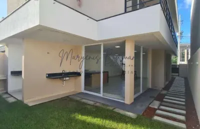 Casa em condomínio para venda em camaçari, boa união (abrantes), 4 dormitórios, 3 suítes, 4 banheiros, 2 vagas
