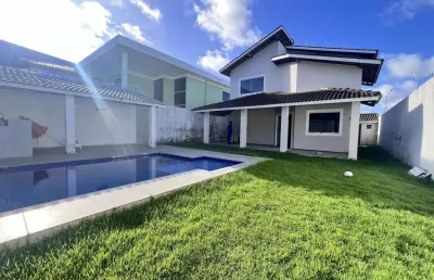 Casa em condomínio para venda em lauro de freitas, centro, 4 dormitórios, 2 suítes, 4 banheiros, 3 vagas