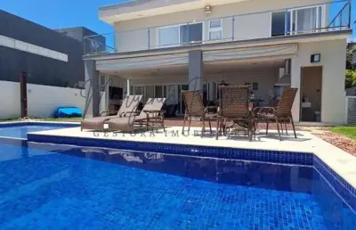 Casa em condomínio para venda em camaçari, vila de abrantes (abrantes), 4 dormitórios, 3 suítes, 6 banheiros, 2 vagas