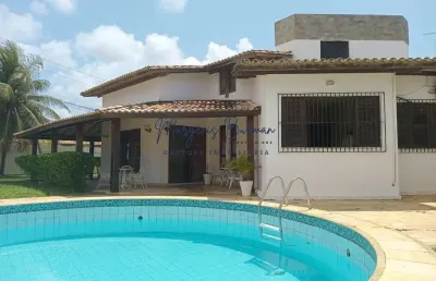 Casa para venda em lauro de freitas, vilas do atlântico, 4 dormitórios, 2 suítes, 5 banheiros, 3 vagas