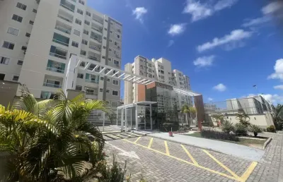 Apartamento para venda em lauro de freitas, centro, 2 dormitórios, 1 suíte, 1 banheiro, 1 vaga