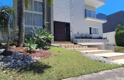 Casa em condomínio para venda em camaçari, alphaville (abrantes), 4 dormitórios, 3 suítes, 5 banheiros, 3 vagas