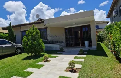 Casa em condomínio para venda em camaçari, boa união (abrantes), 3 dormitórios, 1 suíte, 3 banheiros, 2 vagas