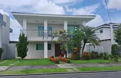 Casa em condomínio para venda em camaçari, alphaville (abrantes), 4 dormitórios, 4 suítes, 6 banheiros