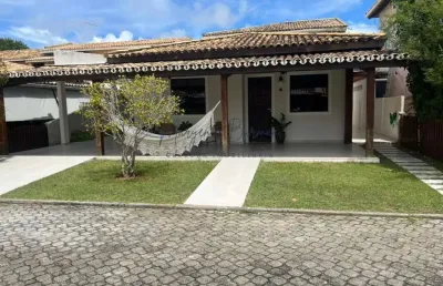 Casa em condomínio para venda em lauro de freitas, buraquinho, 3 dormitórios, 1 suíte, 4 banheiros, 2 vagas