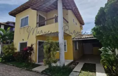 Casa em condomínio para locação em lauro de freitas, buraquinho, 3 dormitórios, 3 suítes, 4 banheiros, 2 vagas