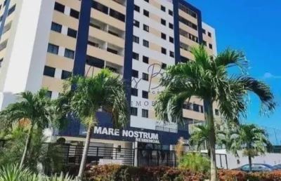 Apartamento para locação em lauro de freitas, centro, 2 dormitórios, 1 suíte, 2 banheiros