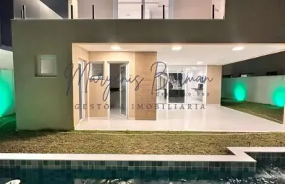 Casa em condomínio para venda em camaçari, alphaville (abrantes), 5 dormitórios, 3 suítes, 5 banheiros, 3 vagas