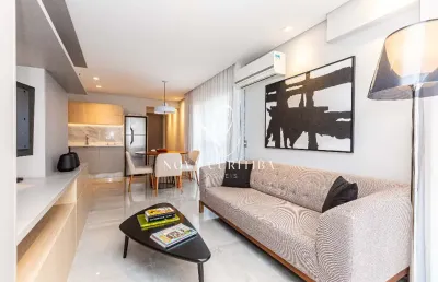 Apartamento com 1 suíte à venda, 57 m² por r$ 850.000 - batel - curitiba/pr