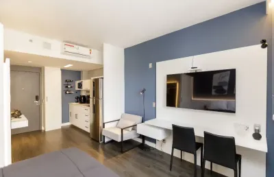 Flat no batel – mobiliado, andar alto e super rentável