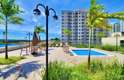 Alugo lindo apartamento terreo com garden e 2 quartos, em ponta negra, manaus-am;