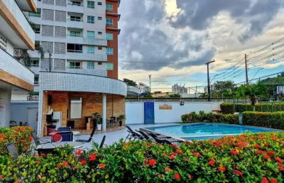 Apartamento 3 suíte à venda em nossa senhora das graças, manaus-am; com modulados e ar, andar alt