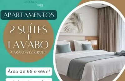 Apartamento com 2 quartos à venda na condomínio foz do joanes, 1, buraquinho, lauro de freitas por r$ 415.000