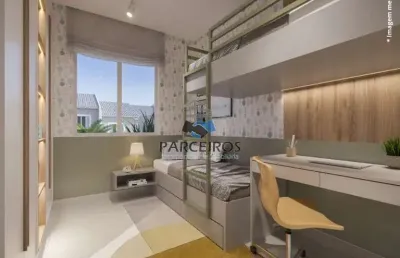 Casa com 2 dormitórios à venda,42.42 m , estados, fazenda rio grande - pr