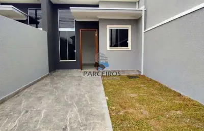 Casa com 2 dormitórios à venda, cidade industrial, curitiba - pr