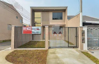 Sobrado com 4 dormitórios à venda, 76 m² por r$ 478.000,00 - alto boqueirão - curitiba/pr
