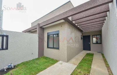 Casa com 3 dormitórios à venda, 59 m² por r$ 479.000,00 - sítio cercado - curitiba/pr
