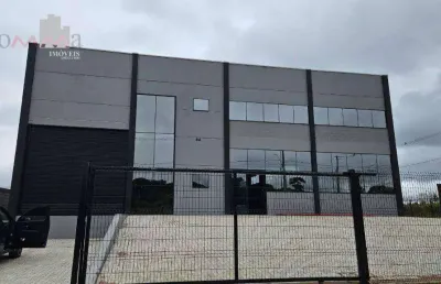 Barracão para alugar, 1311 m² por r$ 26.656,70/mês - eucaliptos - fazenda rio grande/pr
