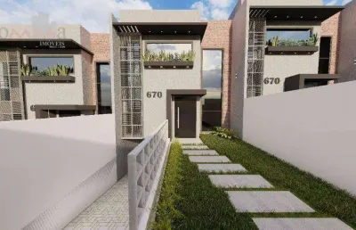 Sobrado com 3 dormitórios à venda, 164 m² por r$ 690.000,00 - sítio cercado - curitiba/pr