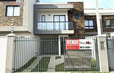 Sobrado com 3 dormitórios à venda, 112 m² por r$ 640.000,00 - umbará - curitiba/pr