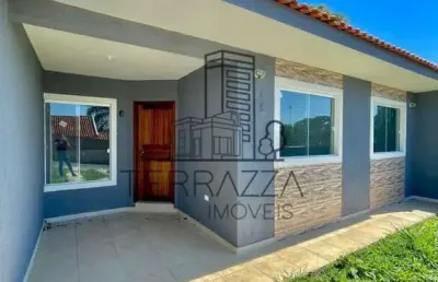 Casa para venda em são josé dos pinhais, del rey, 2 dormitórios, 1 banheiro, 1 vaga