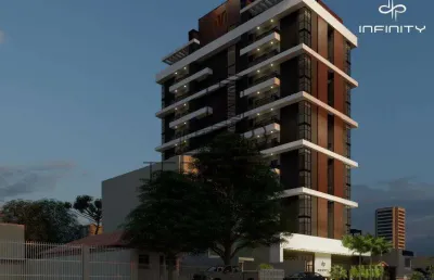 Apartamento para venda em são josé dos pinhais, centro, 3 dormitórios, 1 suíte, 1 banheiro, 1 vaga