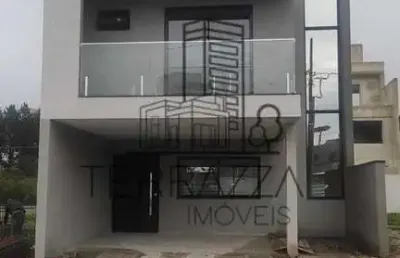 Sobrado para venda em são josé dos pinhais, costeira, 3 dormitórios, 1 suíte, 1 banheiro, 2 vagas