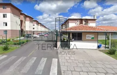 Apartamento para venda em são josé dos pinhais, guatupê, 4 dormitórios, 1 banheiro, 1 vaga