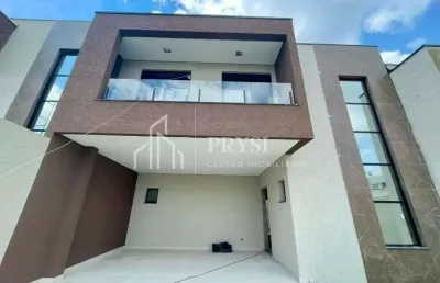 Grande oportunidade .sobrado com 3 dormitórios todos suítes   à venda, 140,72 m² por r$ 980.000 - boneca do iguaçu - são josé dos pinhais/pr